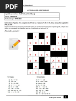 Verificación de Aprendizaje