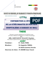 Contribution A L'Étude de La Gynécomastie en Pratique Hospitalière A Bamako Au Mali