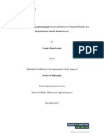 "Life Is Vanilla": Reconceptualising Recovery and Recovery-Oriented Practice in A