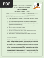 Tercer Periodo: Instituto Nacional de San Bartolo Moral Urbanidad Y Cívica Ii