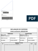 NF: 1719260 SHP: 41804926171 Contrato: 9912278851 PAC PLP: 717147002 PESO 2080 G