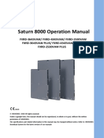 Satrun 8000 Operation Manual (FXRD-3643VW4343VW2530VW) V1.0 - 1.3 - EN - 20211014 - NO GMP - Old Address