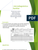 Cédula de Microdiagnóstico Familiar