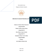 ULIMA - Proyecto de Investigación de Metodologías de La Investigación