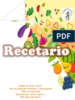 Recetario