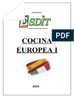 Cocina Europea I: Instituto Superior