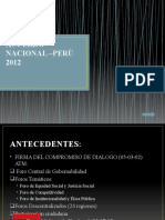 3-Acuerdo Nacional - Perù 2012-Diapo