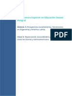 M3 - Clase 5 - Repensando Sexualidades y Género en Clave Territorial y Latinoamericana