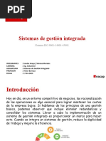 Sistemas de Gestión Integrada: Normas ISO 9001-14001-45001