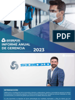 Informe Anual de Gerencia