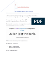 ¿Qué Son Las Preposiciones de Lugar en Inglés?