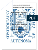 Facultad de Negocios, Campus Iv Unach: Tapachula, Chiapas, A 7 de Septiembre Del 2022