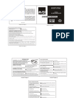 Owner'S Manual: 279 Rli Alarm Immobilser