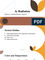 Blackbody Radiation: Physics 5-Modern Physics - Topic 8