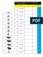 Lista Precios Mayo 2011 Construlita