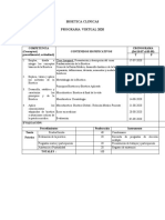 Bioetica Clinicas Programa Virtual 2020