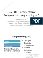 CMP 101 Set 14 Programming in C