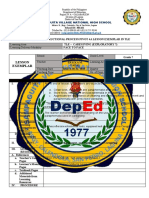 Lesson Exemplar: Sampaguita Village National High School