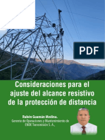 Consideraciones para El Ajuste Del Alcance Resistivo en Protecciones de Distancia