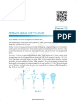 Surface Areas and Volumes: 11.1 Surface Area of A Right Circular Cone