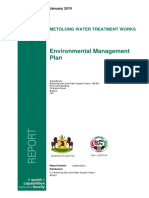 Environmental Management Plan: Metolong Water Treatment Works