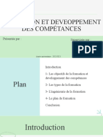 Formation Et Développement de Compétences