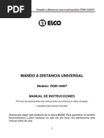 Mando Universal Elco PDM 1000T