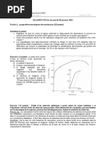 EXAMEN FINAL Du Mardi 18 Janvier 2011 Partie A: Propriétés Mécaniques Des Matériaux (10 Points)