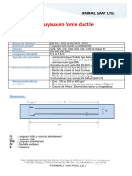 Catalogue Tuyau Fonte Ductile Jindal-1