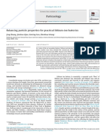 Balancing Particle Size in Lithium Ion Batteries-Very Important-2022