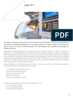 1.CH5 - Centre D'usinage CNC