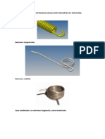 Tipos de Extremos de Resortes de Traccion y Torsion