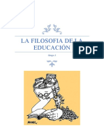 Aportes e Importancia de La Filosofía de La Educación