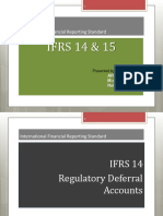 IFRS 14 & 15: International Financial Reporting Standard