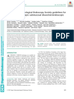 Japan Gastroenterological Endoscopy Society Guidelines For Colorectal Endoscopic Submucosal Dissection/endoscopic Mucosal Resection