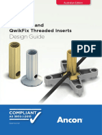 Ancon QwikFoot and QwikFix Threaded Inserts Design Guide