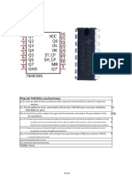 Pines de 74HC595 y Sus Funciones