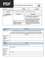 Ficha de Análisis de Textos Narrativos: I. Localización Del Cuento