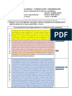 Evaluación de La Unidad I - Comunicación Y Argumentación Características y Estructura de Un Discurso Académico