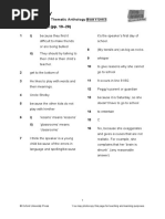 Answer Key: Comprehension (Pp. 19-20)