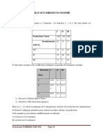 TRAVAUX DIRIGES ECONOMIE Général Niveau 2