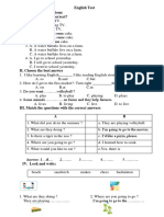 English Test I/ Choose The Best Options