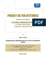 Projet de Fin D'Études: Diplôme D'Ingénieur D'État