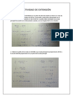 Actividad de Extensión