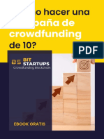 Ebook Como Hacer Una Campana de Crowdfunding