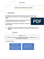 #1 - La Méthodologie Des Opérations de Fusion - Fiche