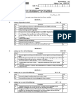 KMBN207 Roll No: MBA (Sem Ii) Theory Examination 2021-22 Digital Marketing & E-Commerce