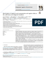 Shared Pattern of Impaired Social Communication and Co - 2023 - Developmental Co