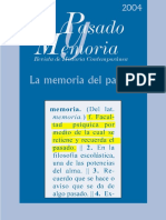 Asado Emoria: La Memoria Del Pasado