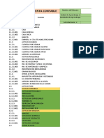 Catalogo de Cuenta Contable: Código Cuentas